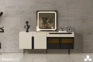 Zara Siyah Konsol - Görsel 1